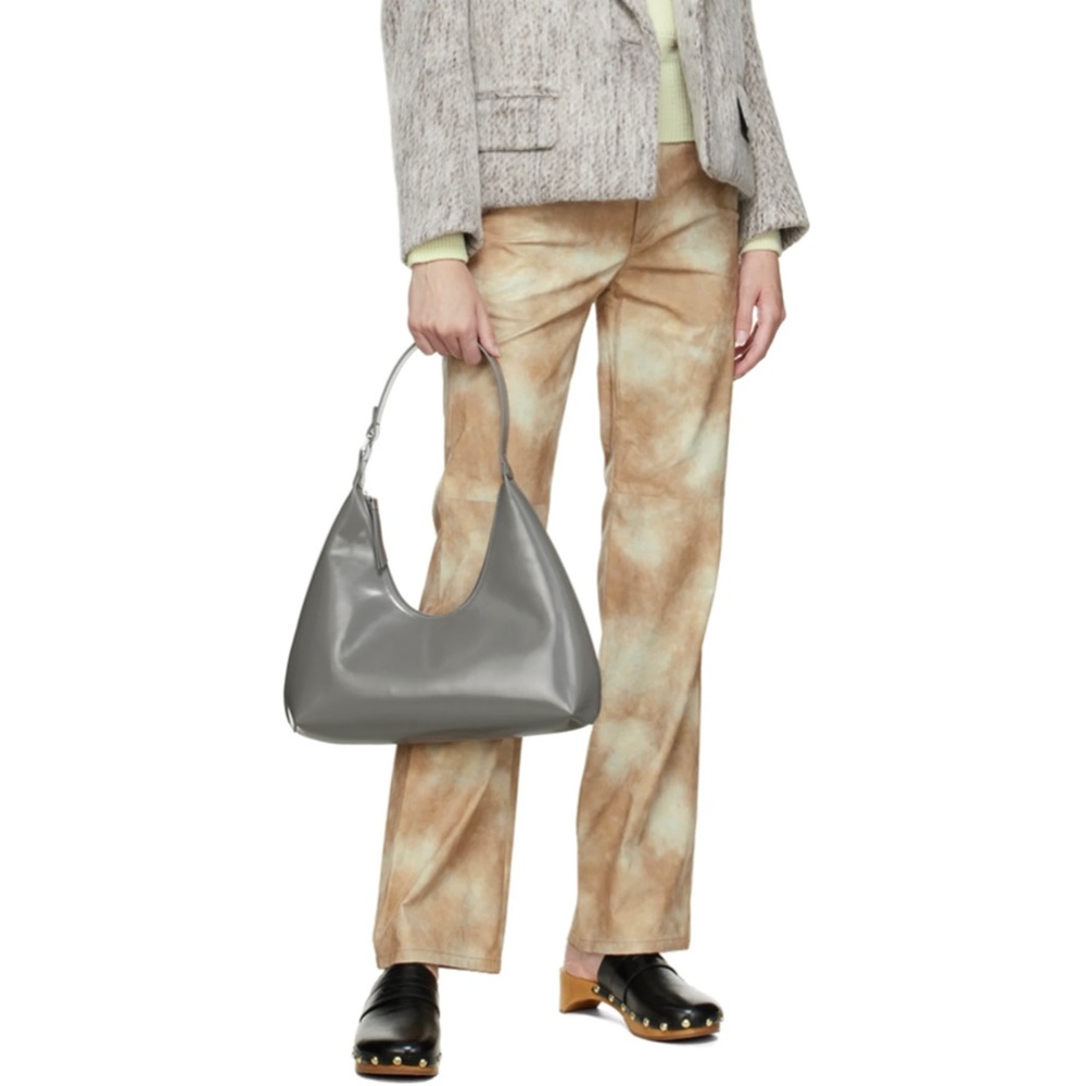Open yy (Theopen Product) leather tie dye pants beige size 1